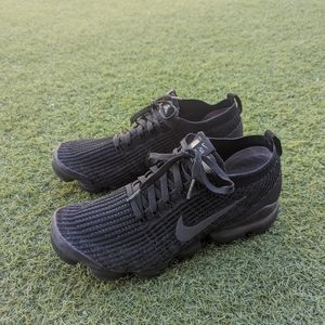 Size 10 - Nike Air VaporMax Flyknit 3 Triple Black 2019
